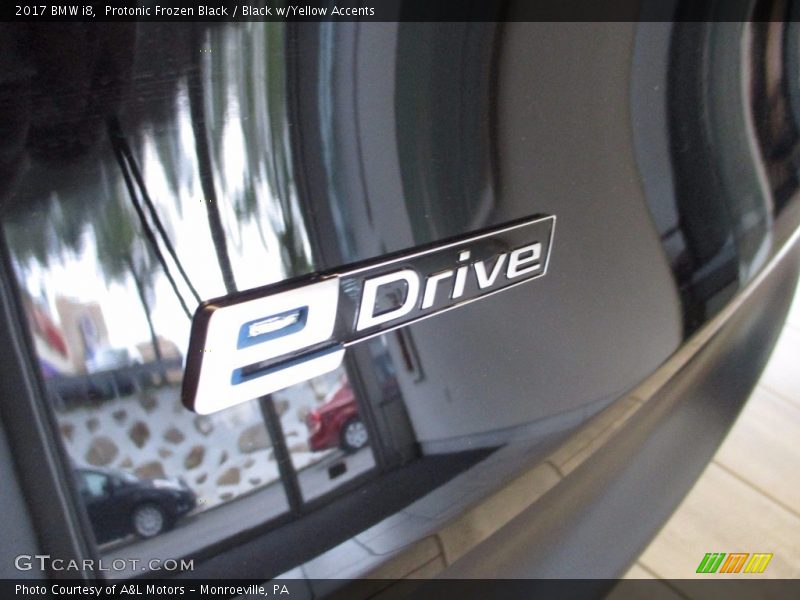 Protonic Frozen Black / Black w/Yellow Accents 2017 BMW i8