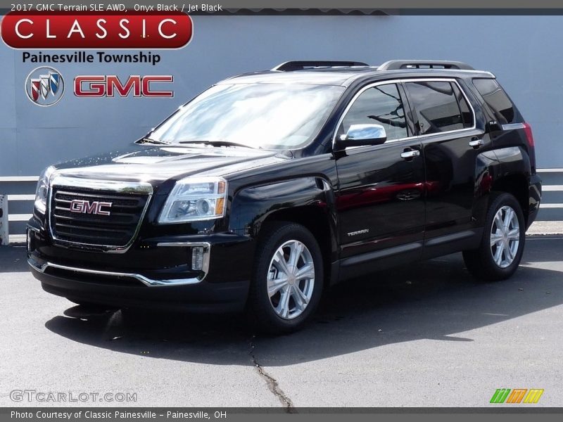 Onyx Black / Jet Black 2017 GMC Terrain SLE AWD