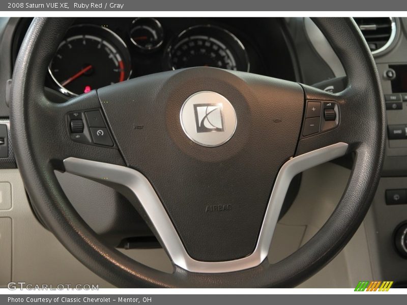 Ruby Red / Gray 2008 Saturn VUE XE