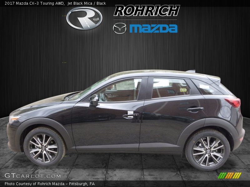 Jet Black Mica / Black 2017 Mazda CX-3 Touring AWD