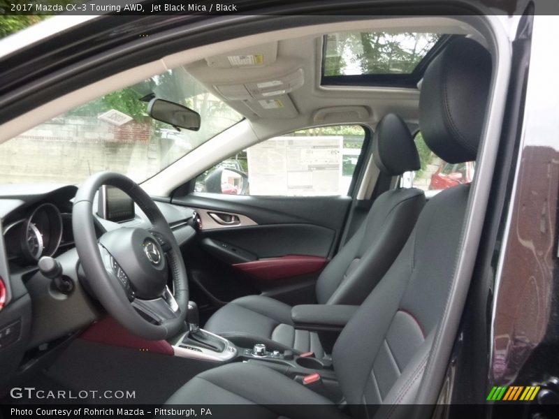 Jet Black Mica / Black 2017 Mazda CX-3 Touring AWD