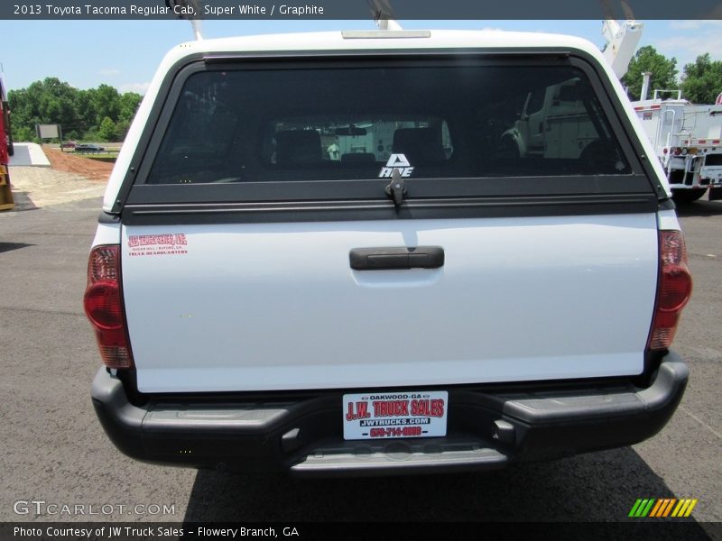 Super White / Graphite 2013 Toyota Tacoma Regular Cab