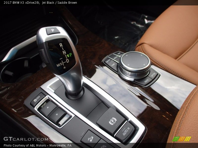 Jet Black / Saddle Brown 2017 BMW X3 xDrive28i