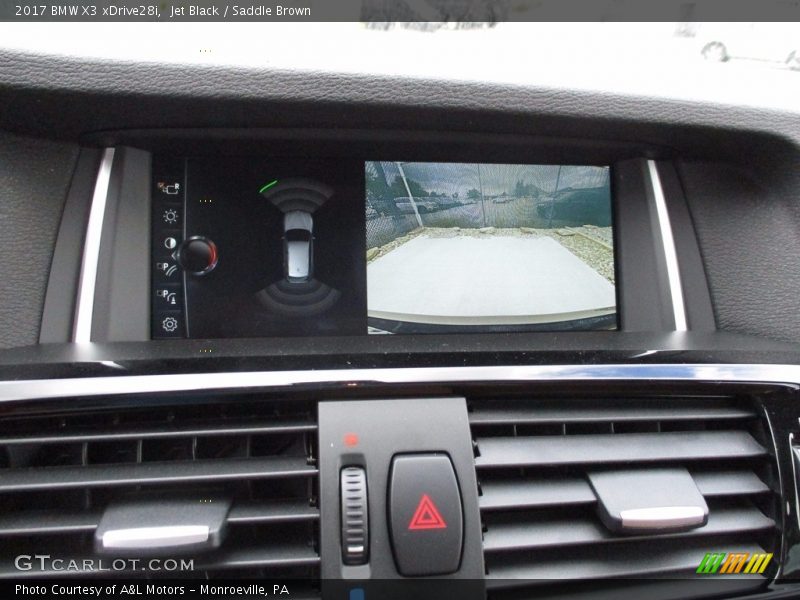 Jet Black / Saddle Brown 2017 BMW X3 xDrive28i