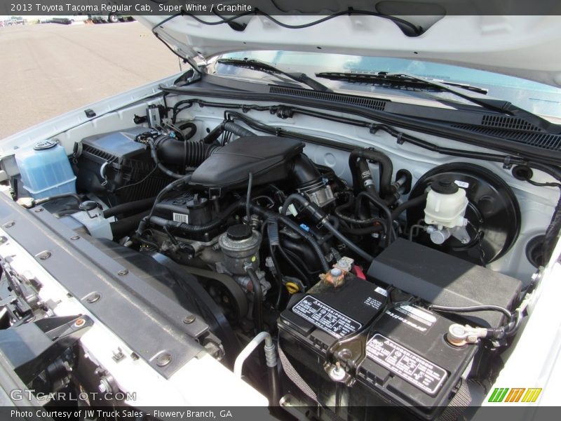 Super White / Graphite 2013 Toyota Tacoma Regular Cab