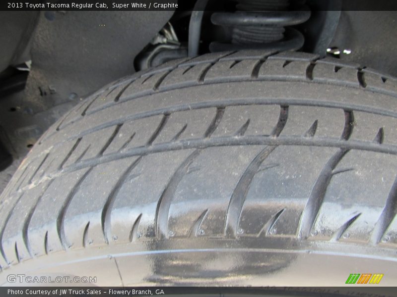 Super White / Graphite 2013 Toyota Tacoma Regular Cab