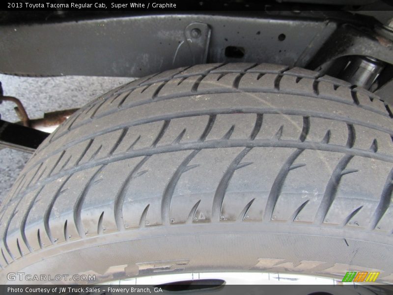 Super White / Graphite 2013 Toyota Tacoma Regular Cab