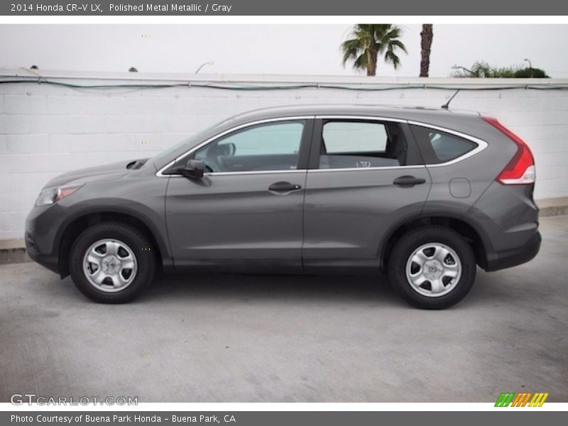 Polished Metal Metallic / Gray 2014 Honda CR-V LX