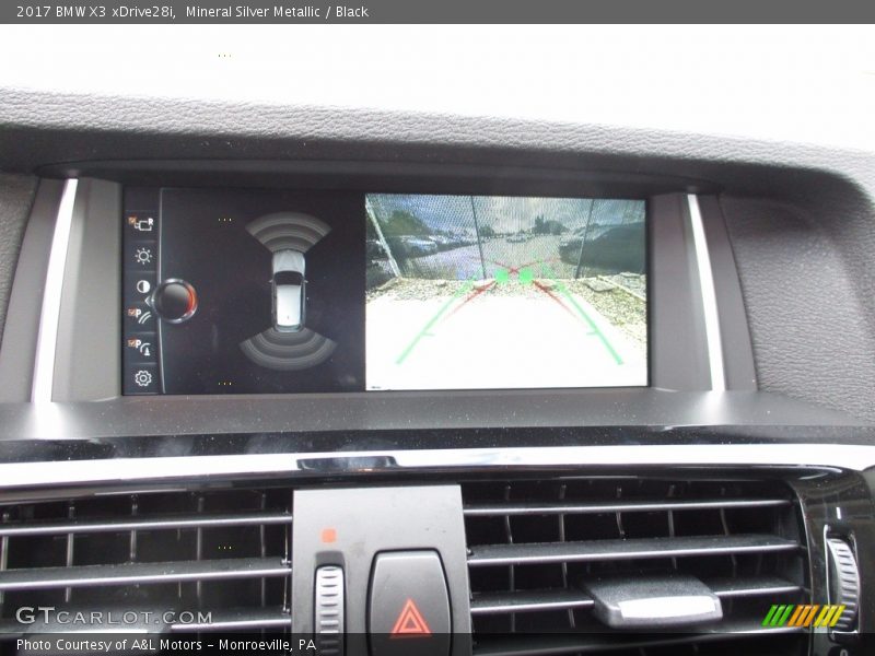 Mineral Silver Metallic / Black 2017 BMW X3 xDrive28i