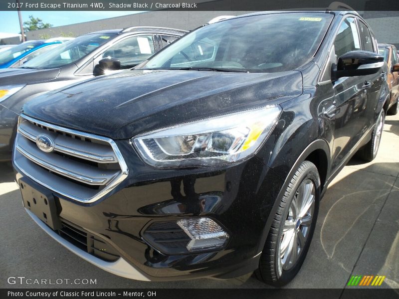 Shadow Black / Charcoal Black 2017 Ford Escape Titanium 4WD