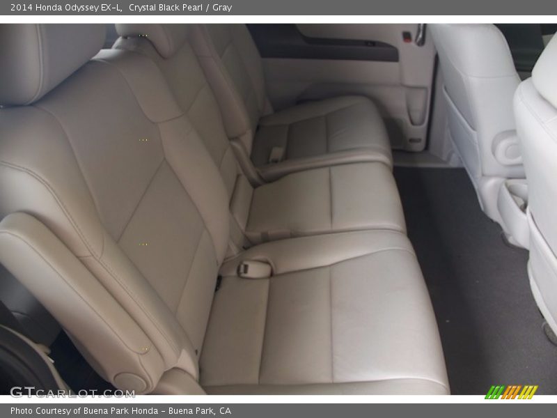 Crystal Black Pearl / Gray 2014 Honda Odyssey EX-L