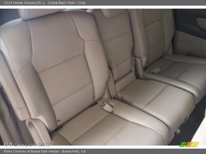 Crystal Black Pearl / Gray 2014 Honda Odyssey EX-L