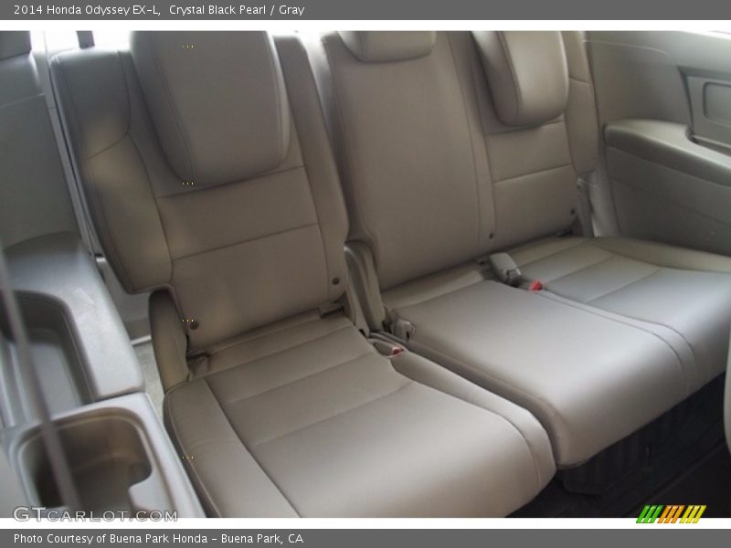 Crystal Black Pearl / Gray 2014 Honda Odyssey EX-L