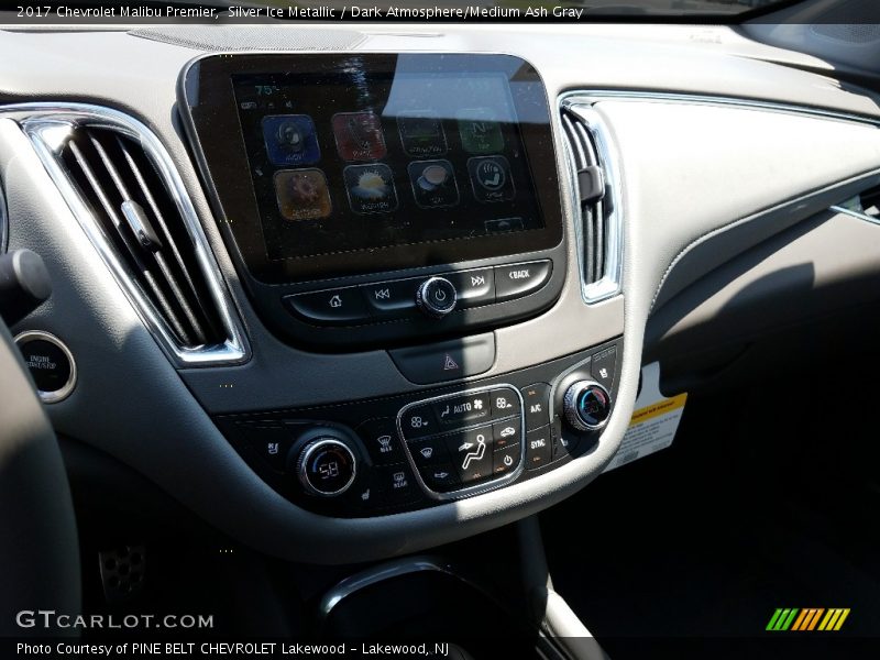 Silver Ice Metallic / Dark Atmosphere/Medium Ash Gray 2017 Chevrolet Malibu Premier