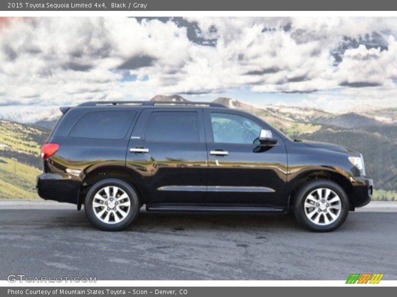 Black / Gray 2015 Toyota Sequoia Limited 4x4