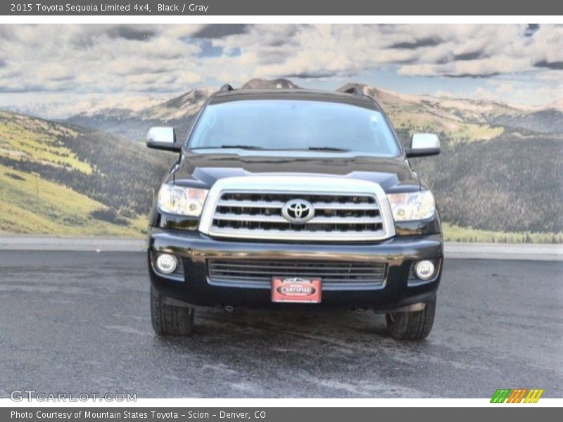 Black / Gray 2015 Toyota Sequoia Limited 4x4