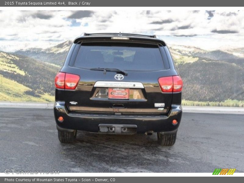 Black / Gray 2015 Toyota Sequoia Limited 4x4