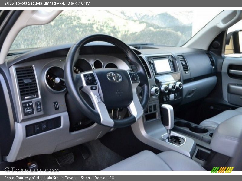 Black / Gray 2015 Toyota Sequoia Limited 4x4