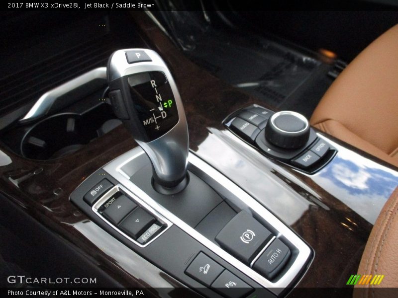 Jet Black / Saddle Brown 2017 BMW X3 xDrive28i