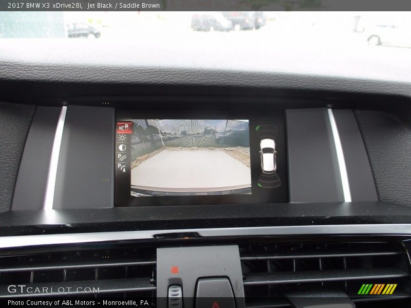 Jet Black / Saddle Brown 2017 BMW X3 xDrive28i