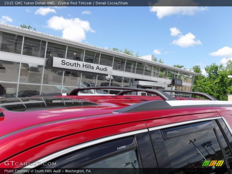 Crystal Red Tintcoat / Denali Cocoa/Shale 2015 GMC Yukon Denali 4WD