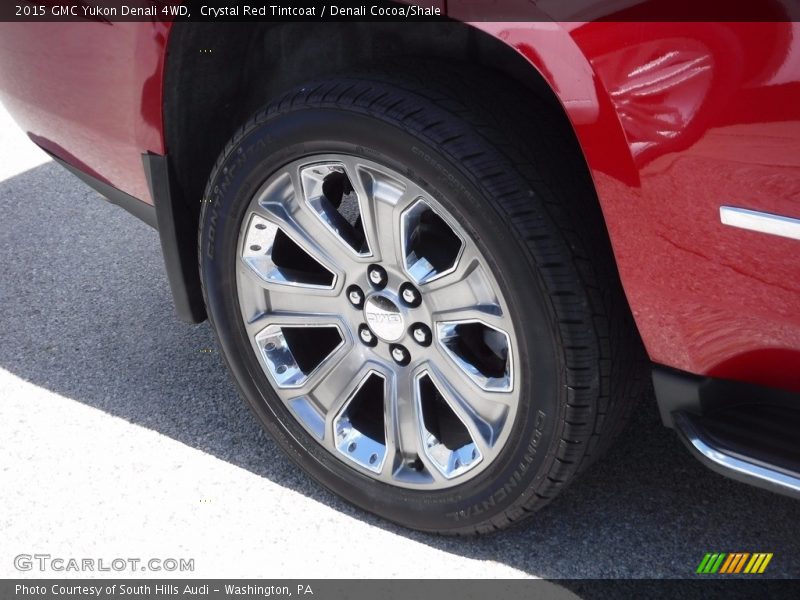 Crystal Red Tintcoat / Denali Cocoa/Shale 2015 GMC Yukon Denali 4WD