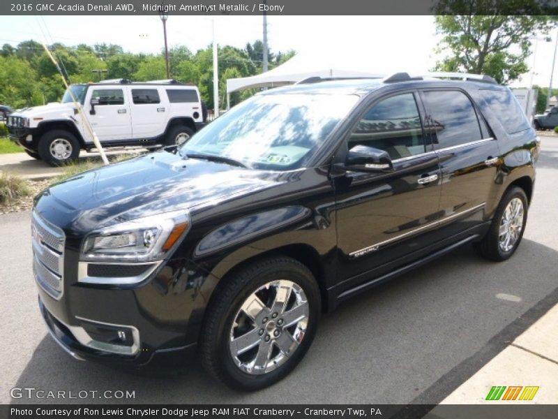 Midnight Amethyst Metallic / Ebony 2016 GMC Acadia Denali AWD