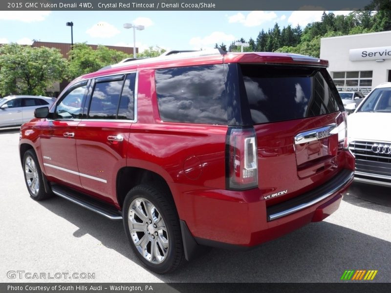 Crystal Red Tintcoat / Denali Cocoa/Shale 2015 GMC Yukon Denali 4WD