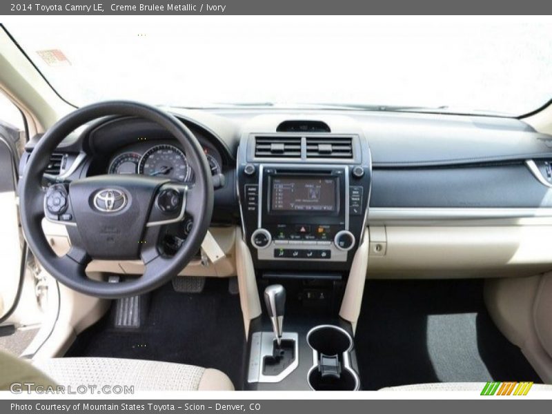 Creme Brulee Metallic / Ivory 2014 Toyota Camry LE
