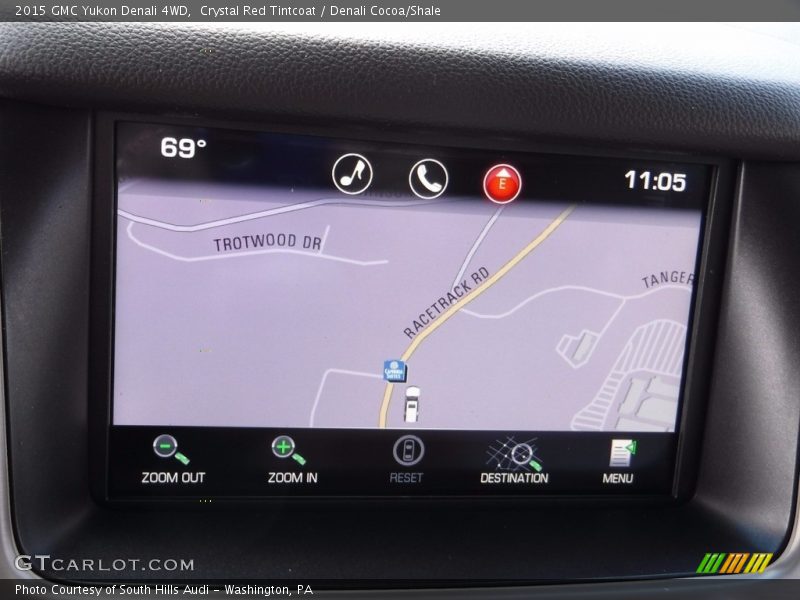 Navigation of 2015 Yukon Denali 4WD