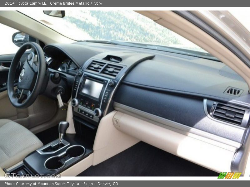 Creme Brulee Metallic / Ivory 2014 Toyota Camry LE