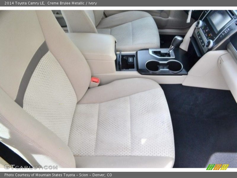 Creme Brulee Metallic / Ivory 2014 Toyota Camry LE