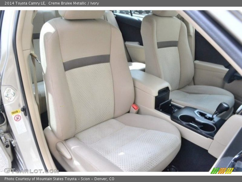 Creme Brulee Metallic / Ivory 2014 Toyota Camry LE