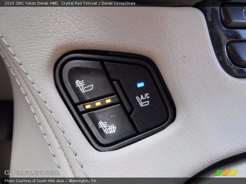 Controls of 2015 Yukon Denali 4WD