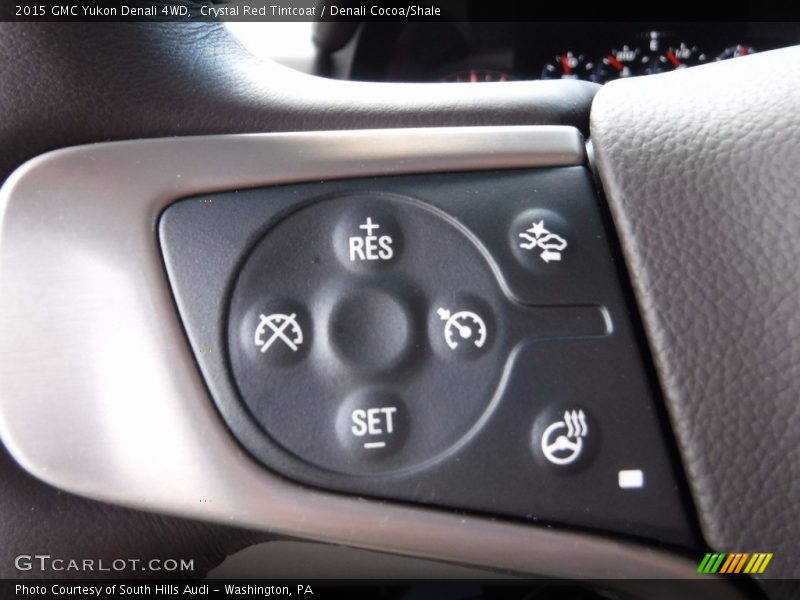 Controls of 2015 Yukon Denali 4WD