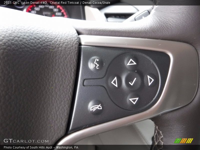 Controls of 2015 Yukon Denali 4WD