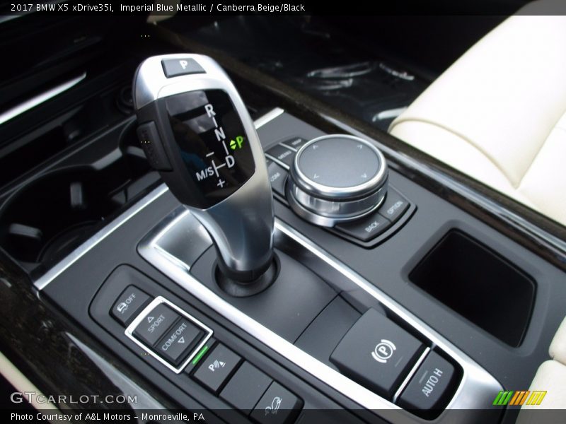 Imperial Blue Metallic / Canberra Beige/Black 2017 BMW X5 xDrive35i