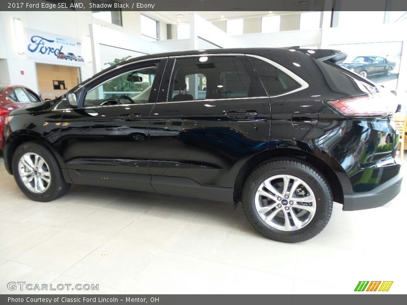 Shadow Black / Ebony 2017 Ford Edge SEL AWD
