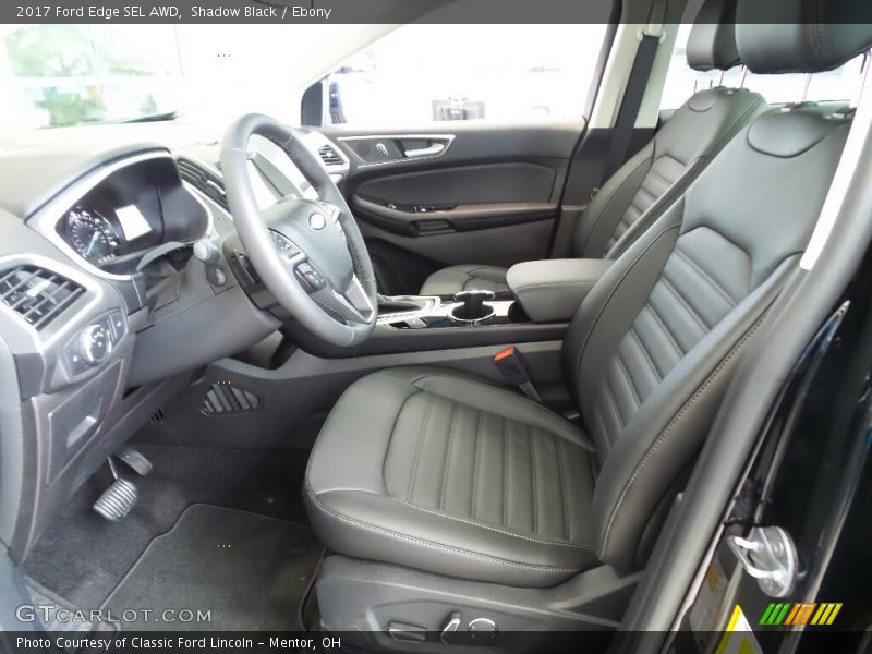 Shadow Black / Ebony 2017 Ford Edge SEL AWD
