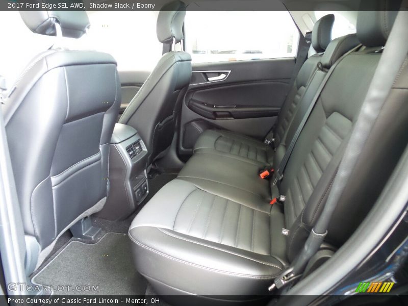 Shadow Black / Ebony 2017 Ford Edge SEL AWD