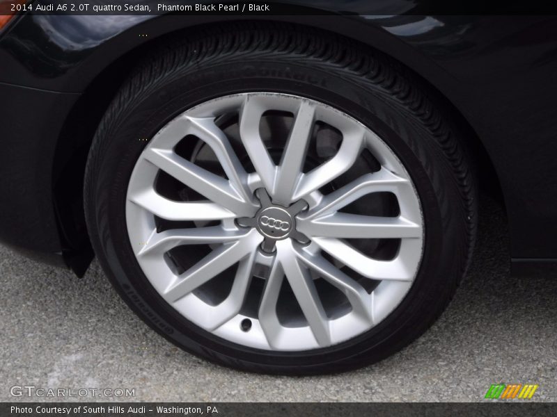 Phantom Black Pearl / Black 2014 Audi A6 2.0T quattro Sedan