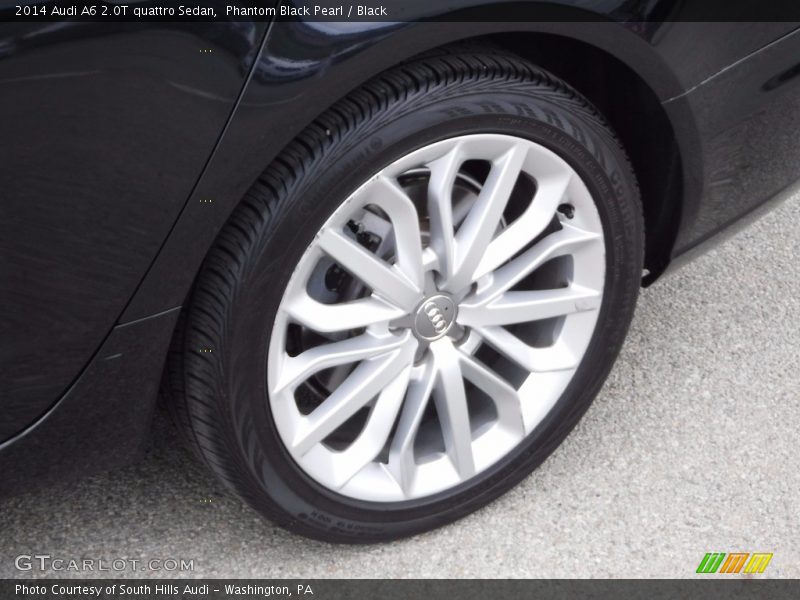 Phantom Black Pearl / Black 2014 Audi A6 2.0T quattro Sedan
