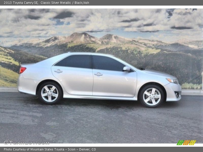 Classic Silver Metallic / Black/Ash 2013 Toyota Camry SE