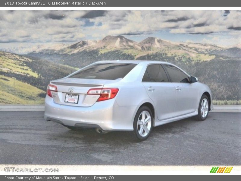 Classic Silver Metallic / Black/Ash 2013 Toyota Camry SE