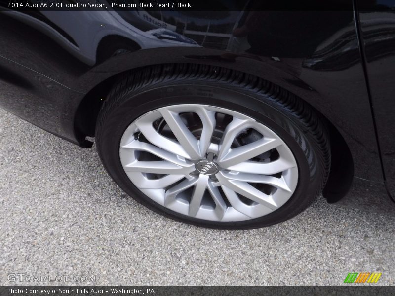 Phantom Black Pearl / Black 2014 Audi A6 2.0T quattro Sedan