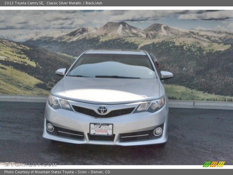 Classic Silver Metallic / Black/Ash 2013 Toyota Camry SE