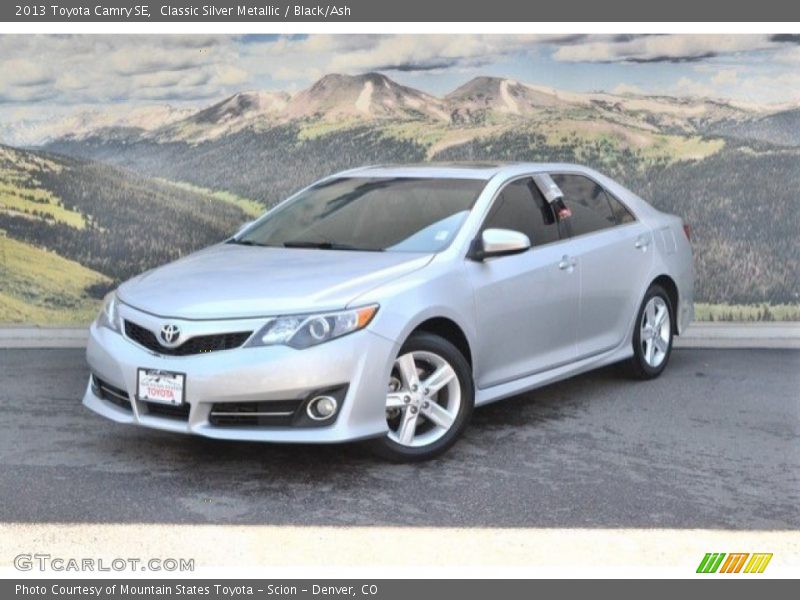 Classic Silver Metallic / Black/Ash 2013 Toyota Camry SE
