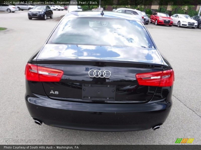 Phantom Black Pearl / Black 2014 Audi A6 2.0T quattro Sedan