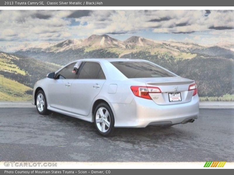 Classic Silver Metallic / Black/Ash 2013 Toyota Camry SE