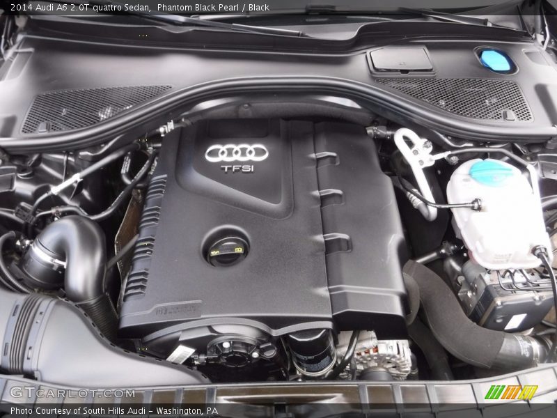 Phantom Black Pearl / Black 2014 Audi A6 2.0T quattro Sedan